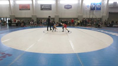 77 lbs Cons. Quarters - Luca Hestrin, Team SoCal vs Parker Vallot, OutKast Wrestling Club