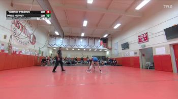 125 lbs Champ. Round 1 - Sydney Preston, Moffat County vs Paige Hervey, Conifer