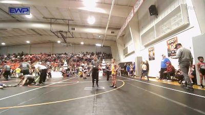 58 lbs Quarterfinal - Thomas Sandlin, Vian Wrestling Club vs Simon Flesner, Team Tulsa Wrestling Club