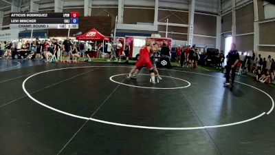 215 lbs Champ. Round 1 - Atticus Rodriguez, Lone Peak Elite Wrestling vs Levi Mincher, California