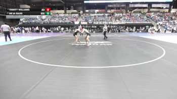 110 lbs 5th Place Match - De`ja Giles, Newton HS vs Trinity Williams, Andover Central HS