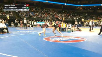 155 Class 2 lbs 3rd Place Match - Ella Kimbrough, Lafayette (Wildwood) vs Kaylee Scott, Lee`s Summit North