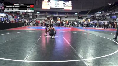 7A 190 lbs Cons. Round 2 - Jordan Bighems, Dothan HS vs Brandon Denson, Opelika Hs