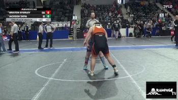 150 lbs 3rd Place Match - Brixton Byerley, Chanute vs Jackson Tapia, Bonner Springs