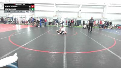 146 lbs Round Of 16 - Brady Bowers, PA vs Colton Nixon, OH
