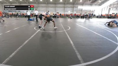 150 lbs Cons. Semi - Nathan Scott, Rising Kingz vs Tyler Grant, Green Bulldogs