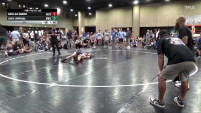 85 lbs Round 7 (8 Team) - Declan Smith, Panhandle Pittbulls vs Joey Spinell, Spartan WC