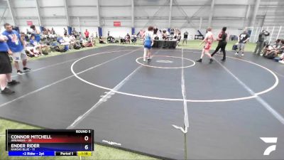 170 lbs Round 5 (6 Team) - Connor Mitchell, Arkansas vs Ender Rider, Kansas Blue