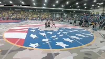 55 lbs Cons. Round 3 - Kaysen Muhr, Pride Wrestling Club vs Joseph Romero, Gladiator Wrestling Academy