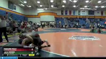 184 lbs Champ. Round 2 - Maguire Pecci, University Of Chicago vs Jack Minner, Defiance College