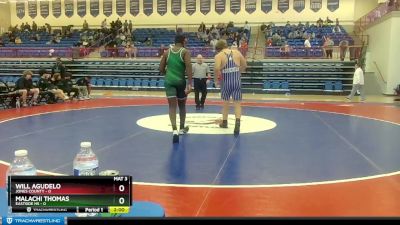 285 lbs Semis & 3rd Wb (16 Team) - Malachi Thomas, Eastside Hs vs Will Agudelo, Jones County