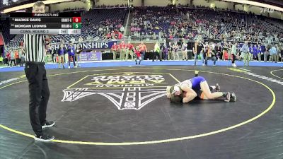 Girls-155 lbs Cons. Round 2 - Paige Willman, Frankfort Hs Girls vs Aliyah Schalk, Standish-Sterling Hs Girls