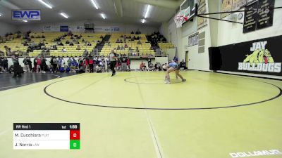 140 lbs Rr Rnd 1 - Mila Cucchiara, Platte County vs Jenavece Norris, Little Axe Womens Wrestling