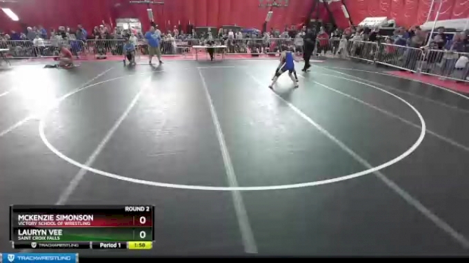 101 lbs Round 2 - Mckenzie Simonson, Victory School Of Wrestling vs ...