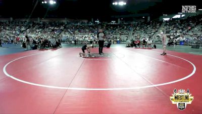 B6A-106 lbs Quarterfinal - Tyler Rock, Broken Arrow vs Ty Walter, Bixby