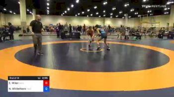55 kg Prelims - Elizabeth Miller, Colorado Mesa WC vs Ngao Shoua Whitethorn, Twin Cities RTC