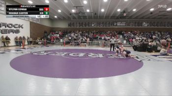 157 lbs Quarterfinal - Khanan Caston, Glenrock vs Rylynn Cowan, Douglas