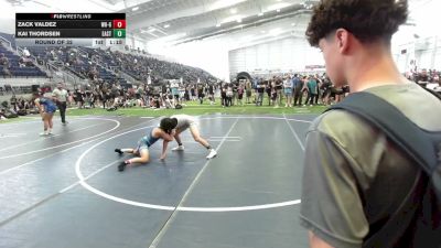 132 lbs Round Of 32 - Zack Valdez, Wh-6 vs Kai Thordsen, Eastvale Elite