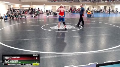 215 lbs Semis & 1st Wrestleback (8 Team) - Hadley Antony, Canby vs Ella Saewert, NYM (New York Mills)