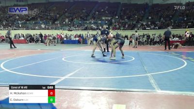 101 lbs Consi Of 16 #2 - Harley Mckahan, Bridge Creek Wrestling vs Carson Osburn, Vinita Jr. High