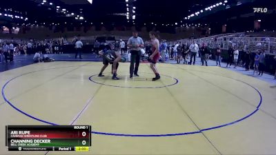 187 lbs Round 1 - Ari Rupe, Caveman Wrestling Club vs Channing Decker, Bell Creek Academy