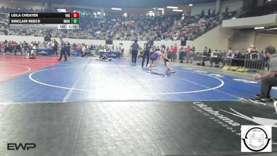 108 lbs Round Of 64 - Leila Cheater, Vian vs Sinclair Reece, Broken Arrow Girls Junior High