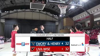 Replay: Emory & Henry vs UVA Wise | Jan 31 @ 7 PM