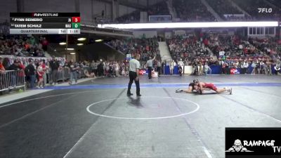 105 lbs Quarterfinal - Tatem Schulz, MAC vs Fynn Reinerio, JUIC3 ACDMY