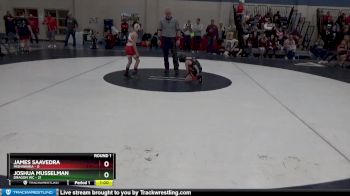 63 lbs Round 1 (4 Team) - Joshua Musselman, Dragon WC vs James Saavedra, Mishawaka