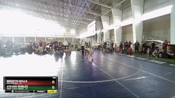 119 lbs Champ Round 1 (16 Team) - Breidyn Ralls, Mat Demons vs STEVEN ROBLES, West Coast Riders