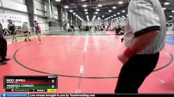 140 lbs Rd# 5- 3:45pm Friday Final Pool - Ricky Jewell, PA Blue vs Marshall Laishley, Olympia