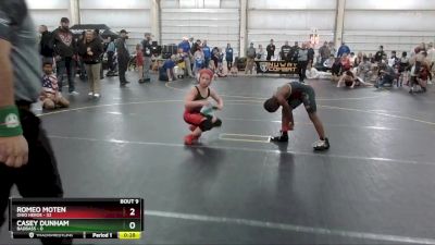 90 lbs Round 3 (6 Team) - Khamauri Hall, Ohio Heros vs Everett Mohr, BadBass