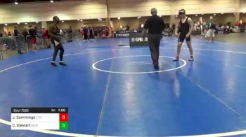 170 lbs Consolation - Jud Cummings, Virginia vs Cedric Stewart, Georgia