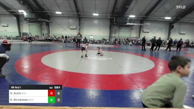 50 lbs Rr Rnd 1 - Hunter Autin, Social Circle USA Takedown vs Stephen Strickland, West Forsyth Wrestling Club