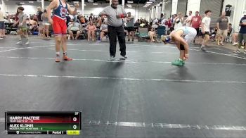 215 lbs Round 3 (6 Team) - Harry Maltese, Team Shutt GT vs Alex Klonis, Moser`s Mat Monsters