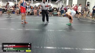 215 lbs Round 3 (6 Team) - Harry Maltese, Team Shutt GT vs Alex Klonis, Moser`s Mat Monsters