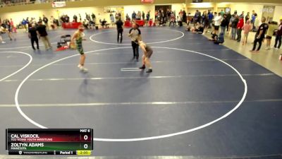 149 lbs Cons. Round 3 - Cal Viskocil, TCU Titans Youth Wrestling vs Zoltyn Adams, Minnesota