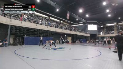 100 lbs Quarterfinal - Michael Monaghan, Belleville vs Salvatore Maiorana, Muncy