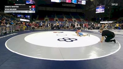 106 lbs Cons. Rd Of 64 - Atreyu Whitten, MO vs Ryan Milheim, PA