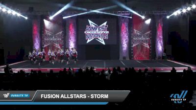 Fusion Allstars - STORM [2022 L3 Youth - D2 - Small Day 1] 2022 JAMfest Cheer Super Nationals