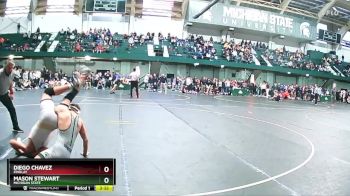 157 lbs Quarterfinal - Diego Chavez, Findlay vs Mason Stewart, Michigan State