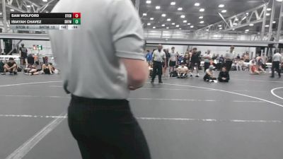 120 lbs Finals (8 Team) - Sam Wolford, Steller Trained Cad Bane vs Isiayah Chavez, Team Shutt Mau Mau