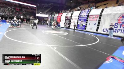 175 Class 1 lbs Cons. Round 1 - Brayden Draughon, Penney vs Jesse Schroeder, Fatima