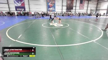 52 lbs Rd# 2 10:30am Friday - Jadon Bockmore, Westshore D.S vs Jordy Strittmatter, PA Blue