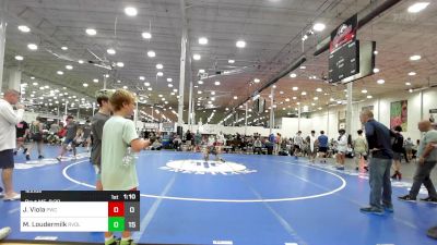 122 lbs Quarterfinal - Joseph Viola, Pirate Wrestling Club vs Micha Loudermilk, Revival Black