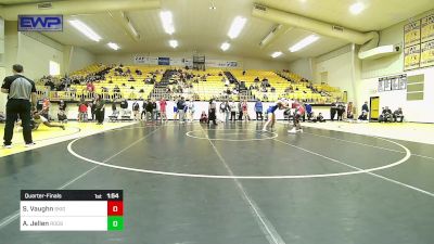 145 lbs Quarterfinal - Sydelle Vaughn, Skiatook Girls High School vs Arden Jellen, Rogers High School Girls