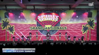 West Coast Fame Allstars - BOMBSHELLS [2026 L1 Youth - D2 - Small - B Day 2] 2026 Spirit Sports Grand Nationals