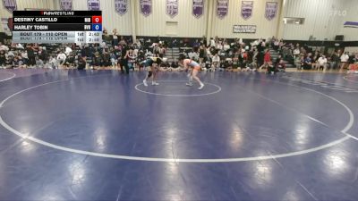 110 Open Cons. Round 2 - Harley Tobin, Buena Vista vs Destiny Castillo, Midland University