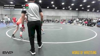 120 lbs 5th Place - Parker Ingram, OK Elite 14U Orange vs Tayden Tuttle, POWA 14U