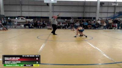 53 A Round 2 - Rocky Cullison, Fighting Squirrels vs Dallas Nelson, Homedale Wrestling